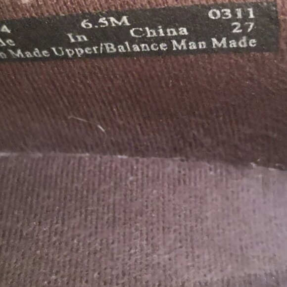 Clarks Bendables Ladies Size 6.5 Dark Brown Faux Leather Casual Shoes - Picture 4 of 4